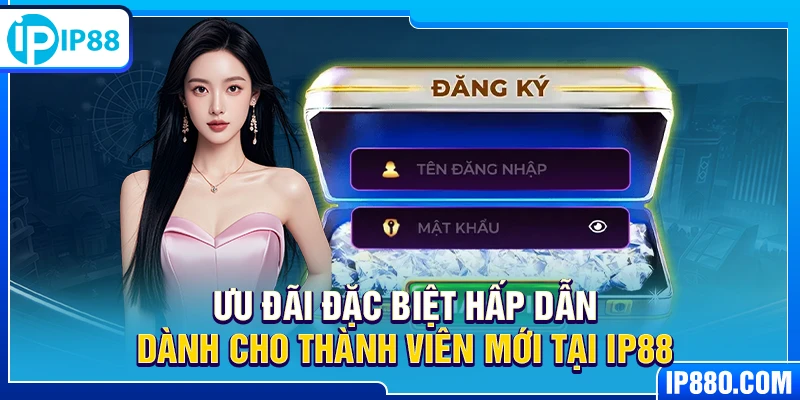 Ưu đãi đặc biệt hấp dẫn dành cho thành viên mới tại IP88